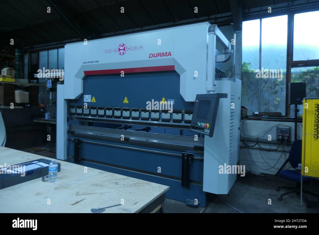 metal fabrication factory Northampton Stock Photo Alamy