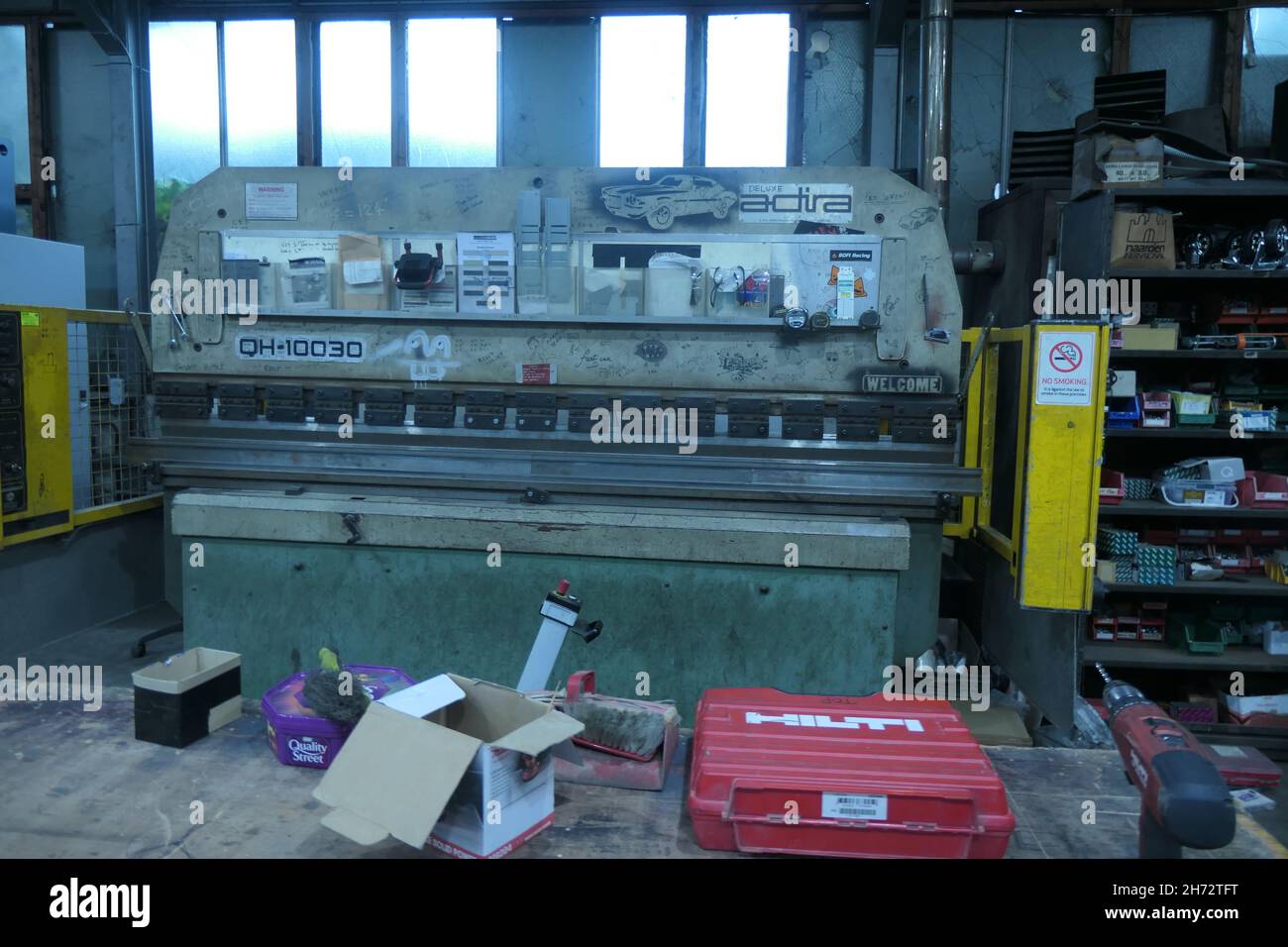 metal fabrication factory Northampton Stock Photo Alamy