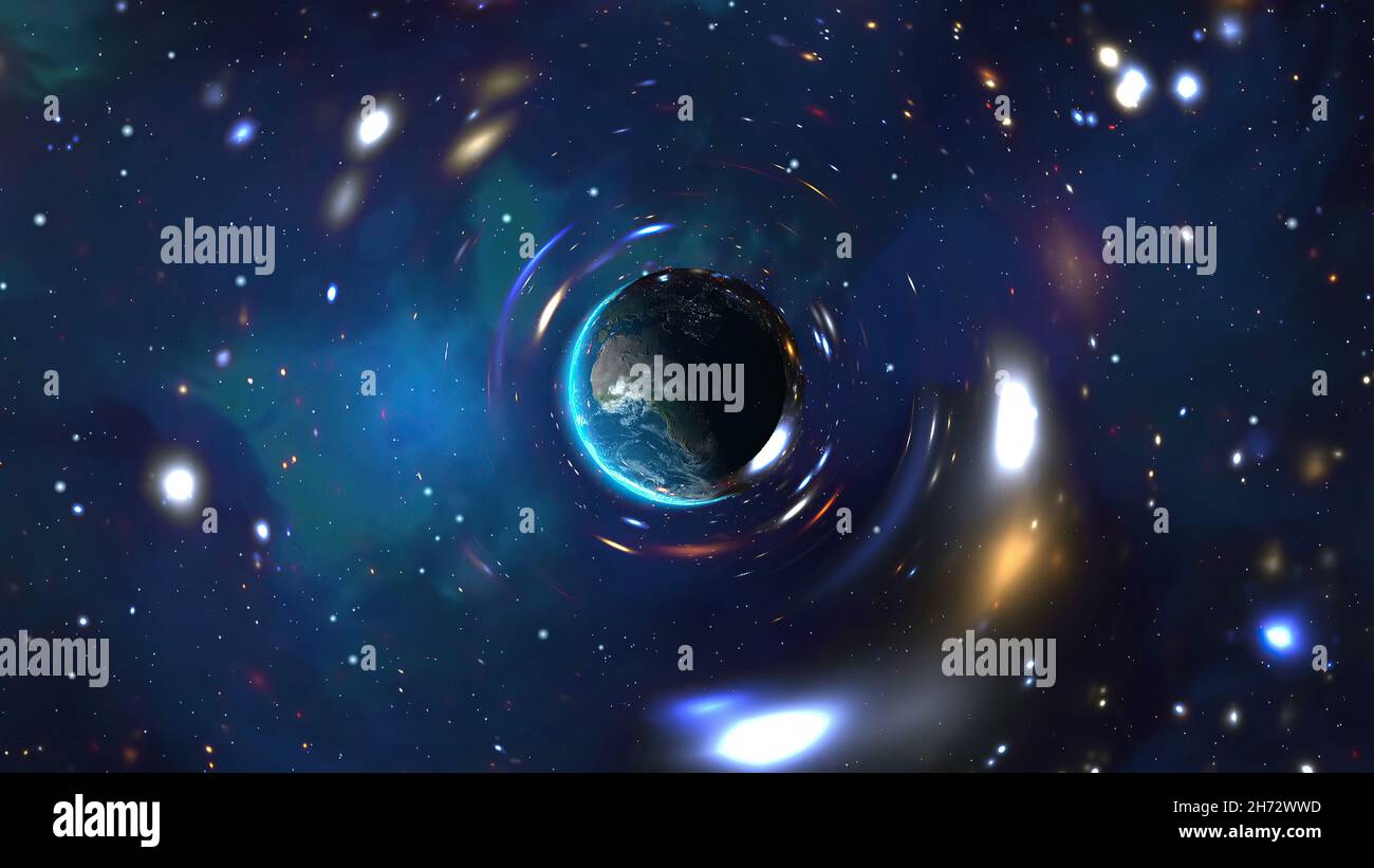 Planet Earth Seen From Space Stock Photo - Alamy