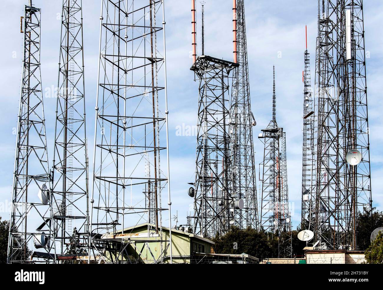 Mt Wilson California USA 18th Nov 2021 View Of The Mount Wilson mt-wilson-california-usa-18th-nov-2021-view-of-the-mount-wilson