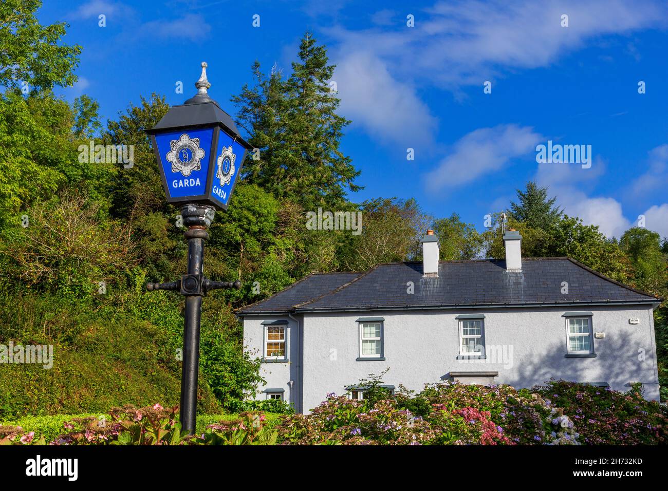 Garda Station, Glengariff Village, County Cork, Ireland Stock Photo Alamy