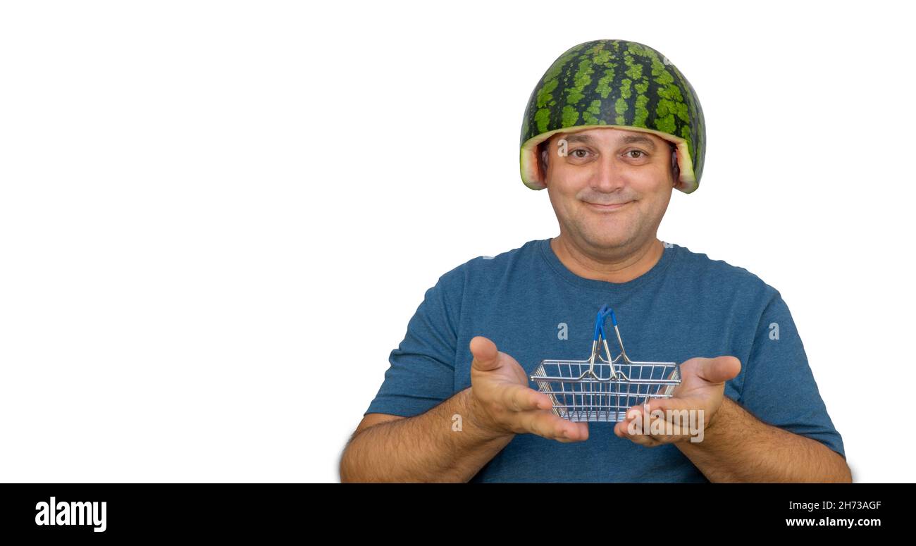 Watermelon man hat hires stock photography and images Alamy