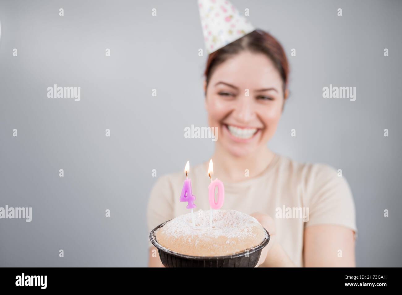 Happy 40th birthday hi-res stock photography and images - Alamy
