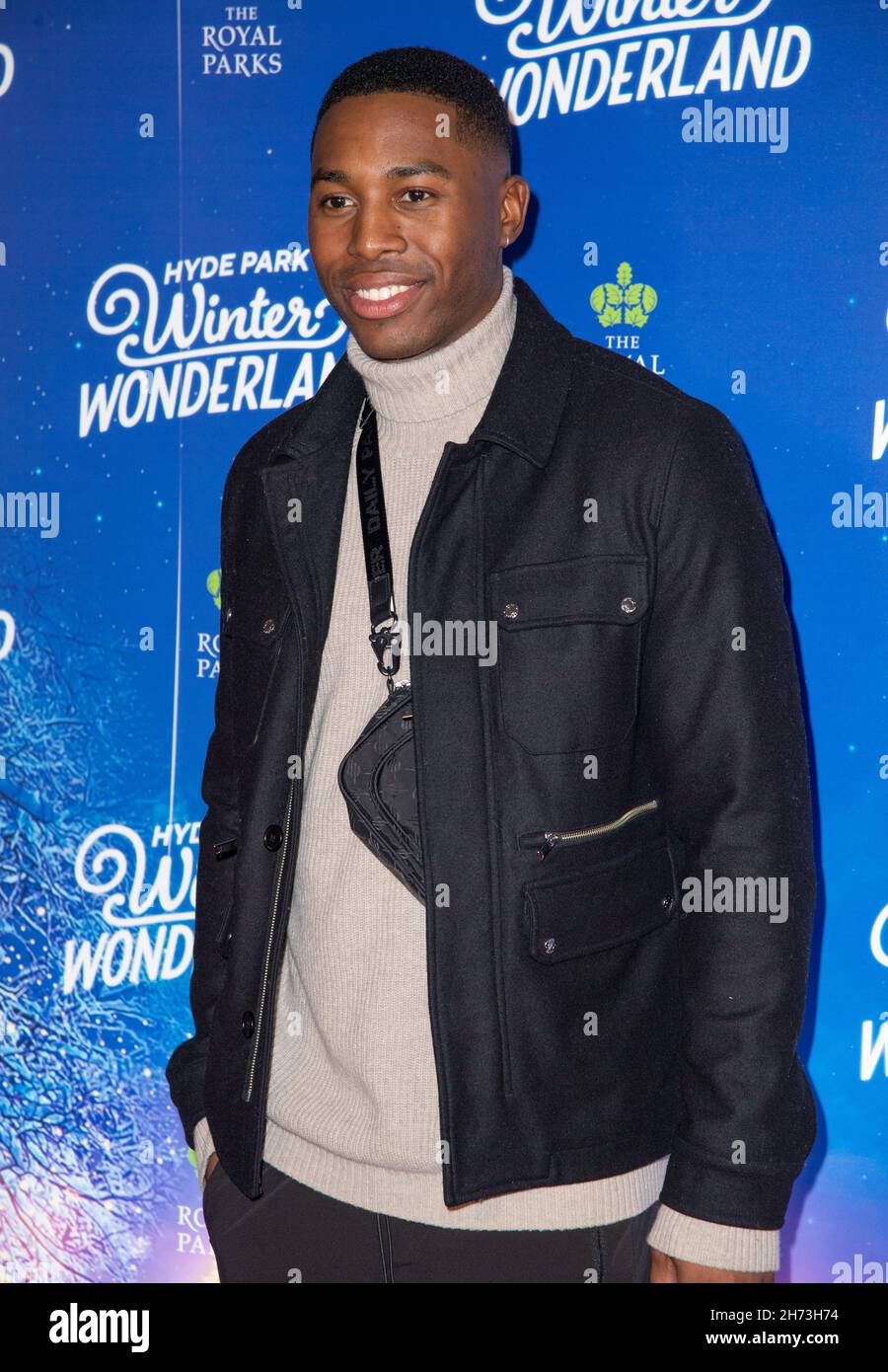 London, UK. 18th Nov, 2021. Aaron Francis attends the VIP Preview ...