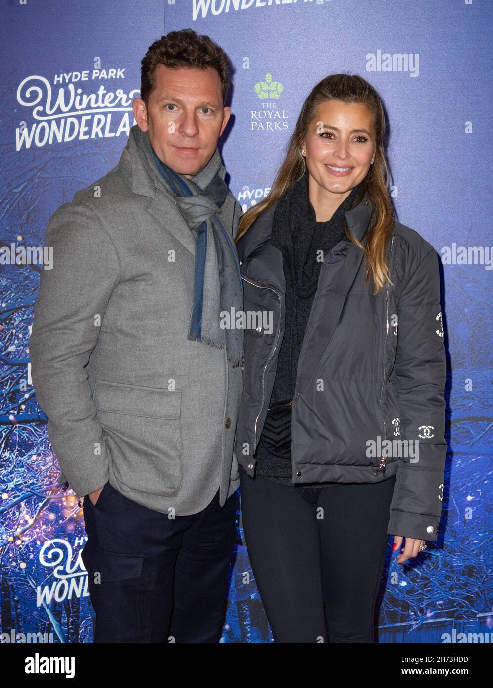Nick Candy L And Holly Valance R Attend The Vip Preview Evening Of Hyde Park Winter Wonderland In London Photo By Gary Mitchell Sopa Images Sipa Usa Stock Photo Alamy