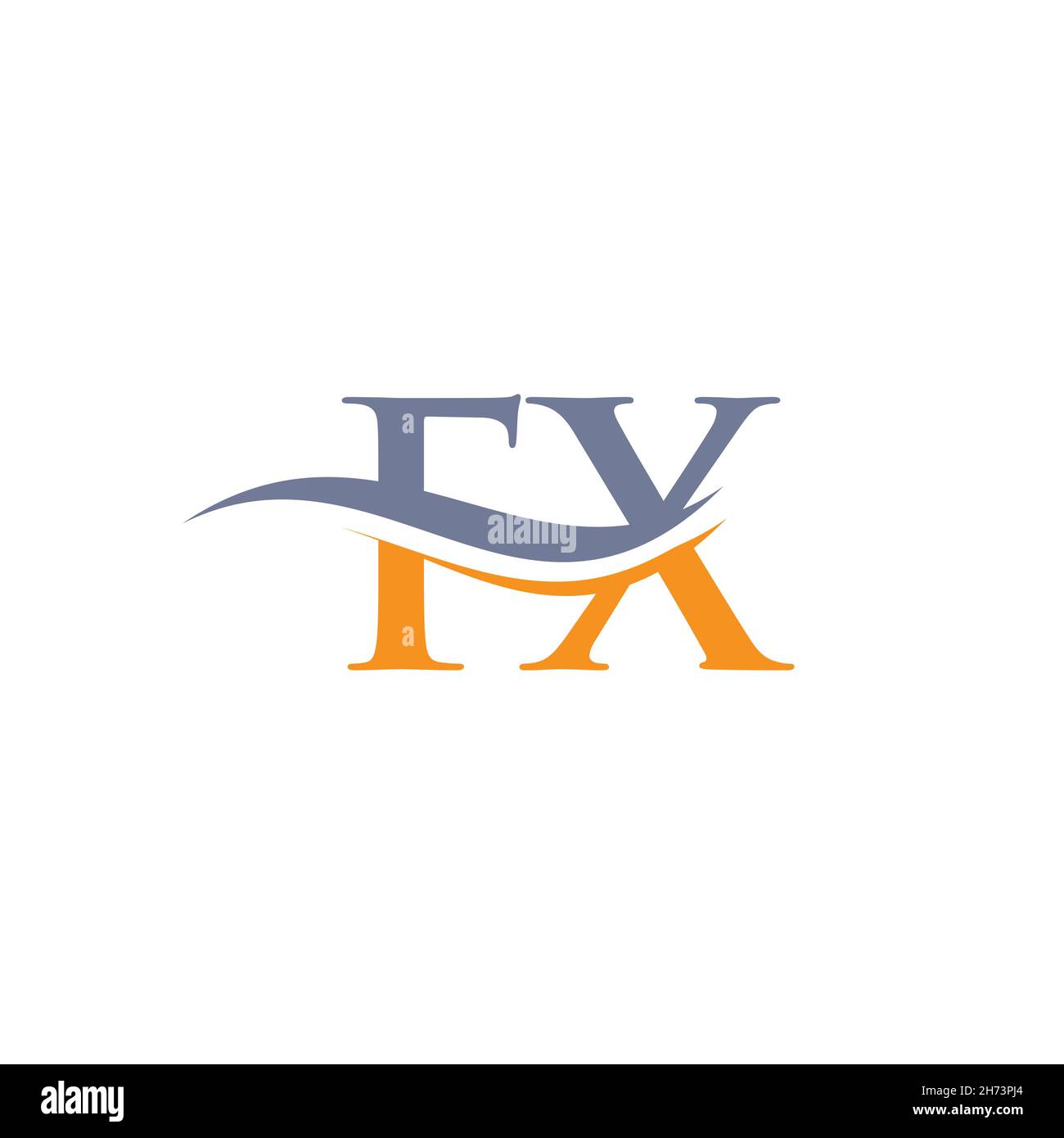 Premium Vector  Fx logo design template vector graphic branding element
