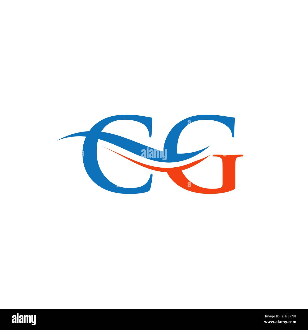 Creative CG letter with luxury concept. Modern CG Logo Design for business and company identity