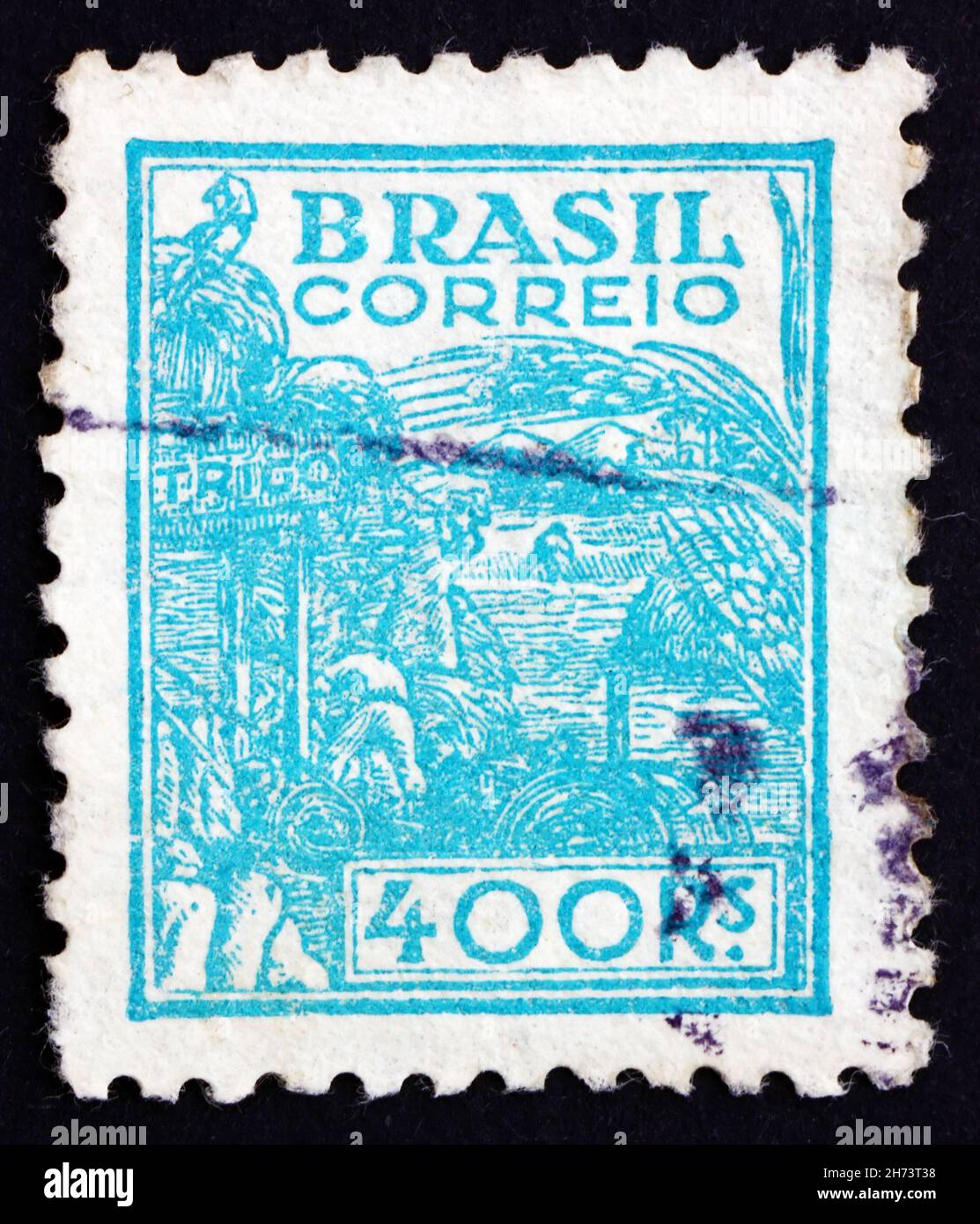 Brazil Early 1900's Set Of 5 Stamps