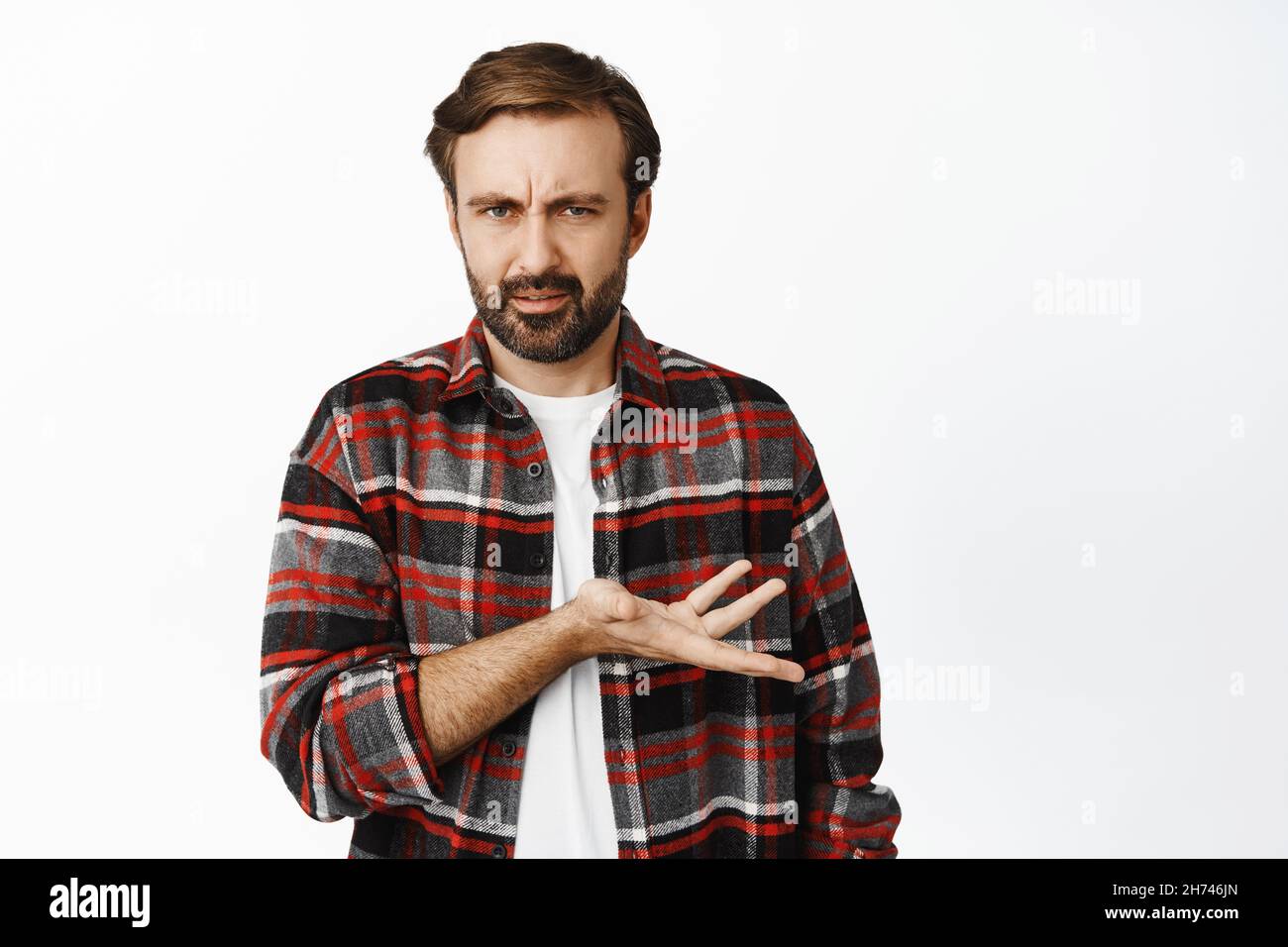 Strange confused attractive young hi-res stock photography and images ...