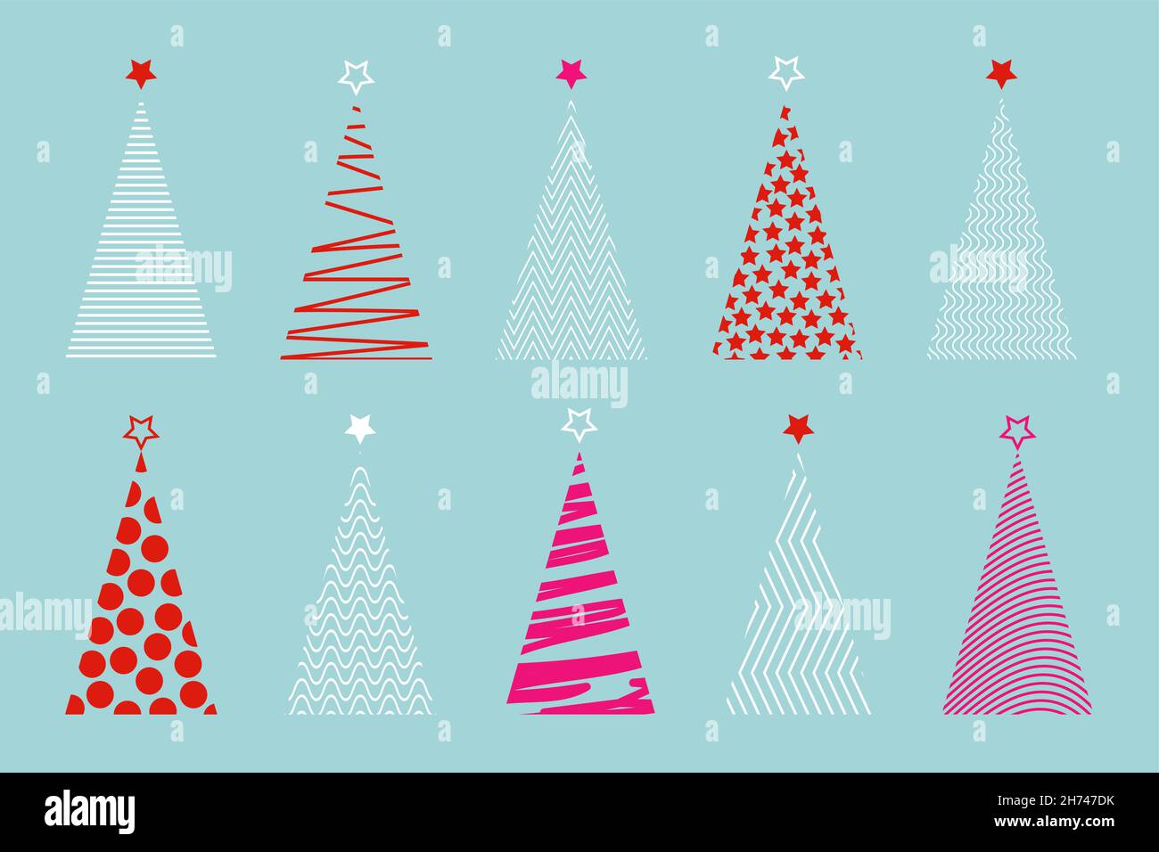 Ribbon Christmas Tree Stock Vector by ©masterOK 4297080