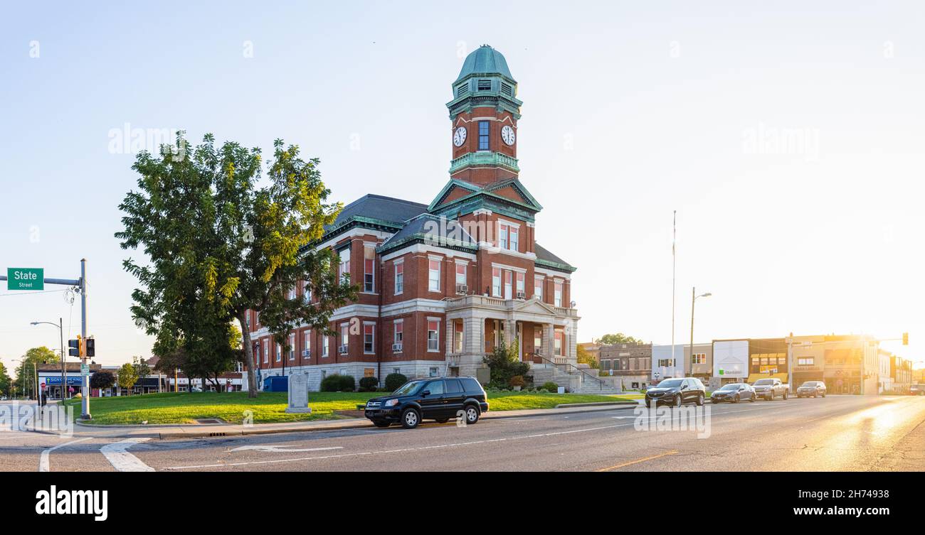 Lawrenceville, Illinois, USA September 28, 2021 The Historic