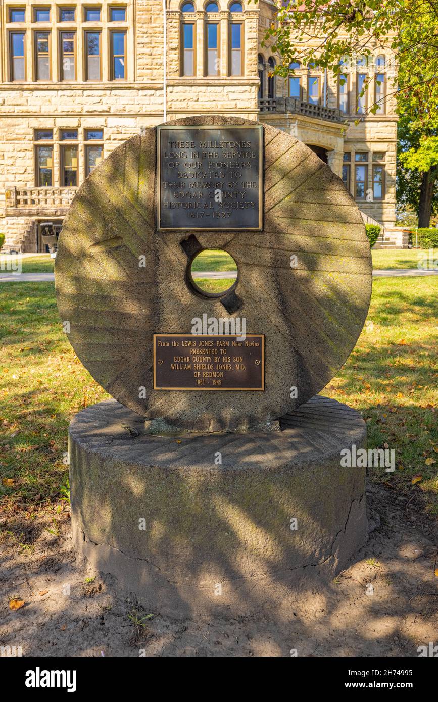 Paris, Illinois, USA September 28, 2021 The Historic Edgar County