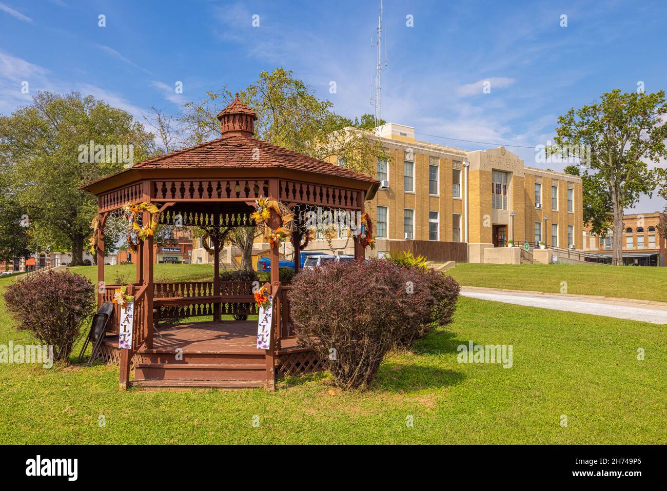 McLeansboro, Illinois, USA October 1, 2021 The Historic Hamilton