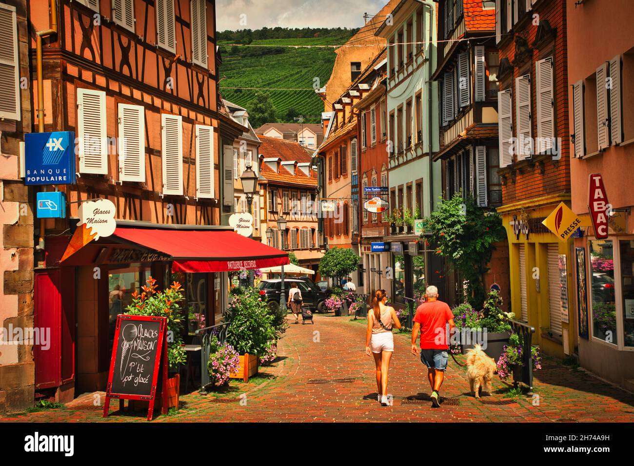 Barr im Elsass Stock Photo