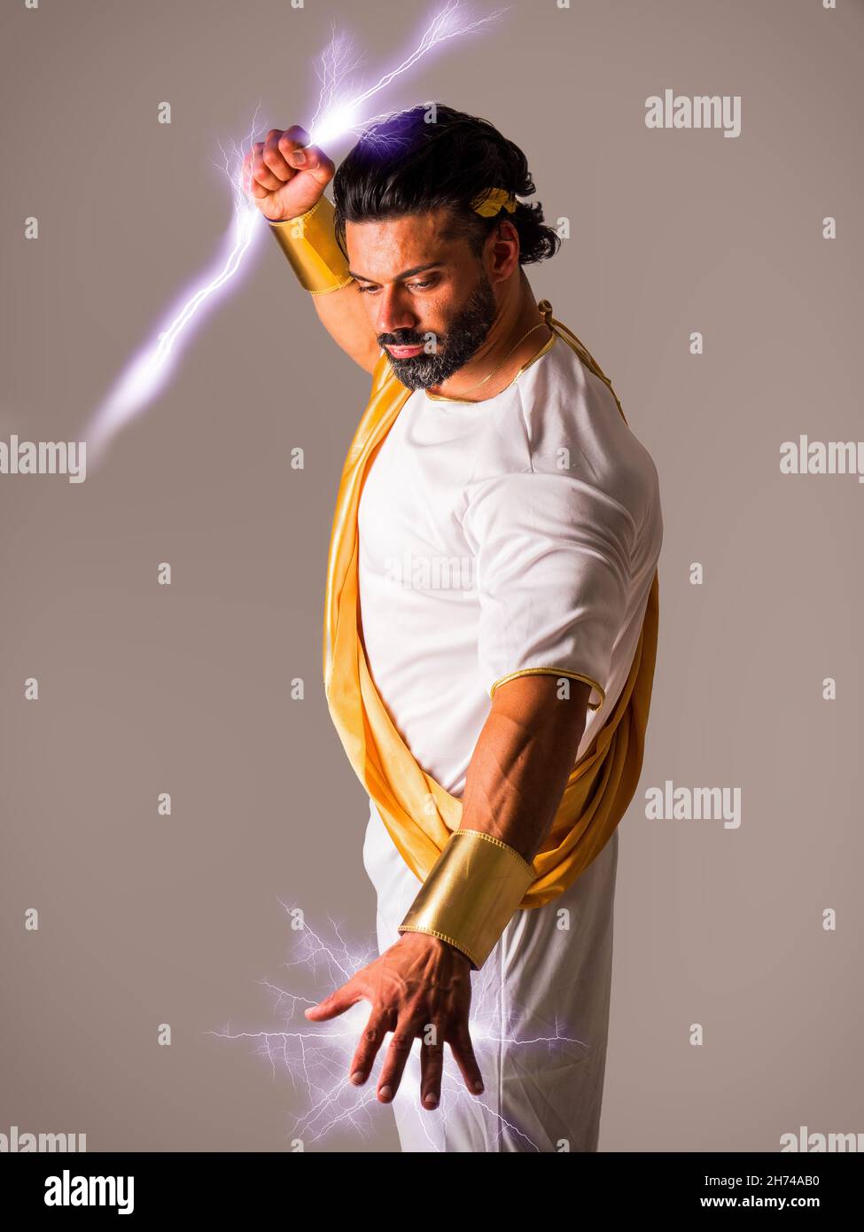 God throwing hires stock photography and images Alamy