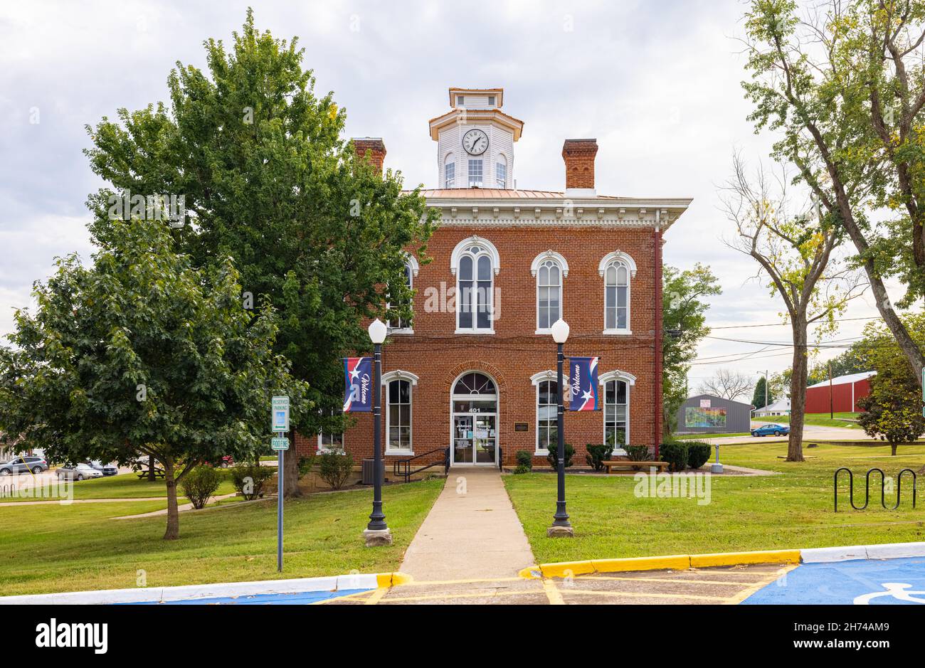 Vienna, Illinois, USA October 1, 2021 The Historic Johnson County