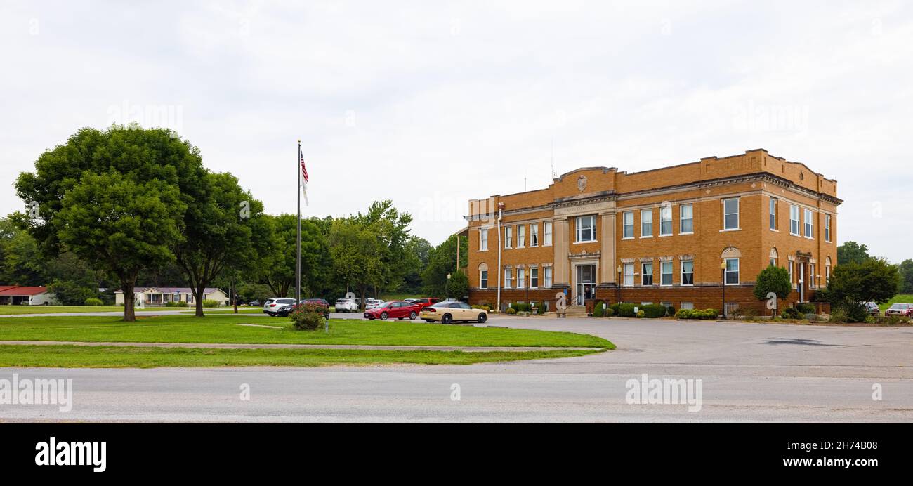 Mound City, Illinois, United States August 18, 2021 The Historic