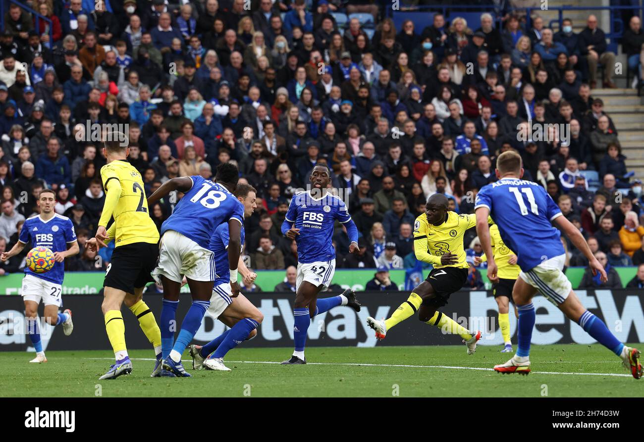 O Chelsea manteve a empolgação e, num jogo de bonitos gols, derrotou o  Leicester no King Power