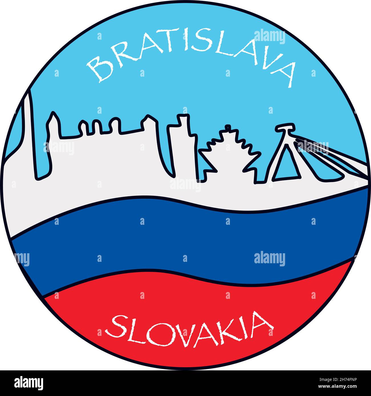 Bratislava logo Stock Vector Images Alamy