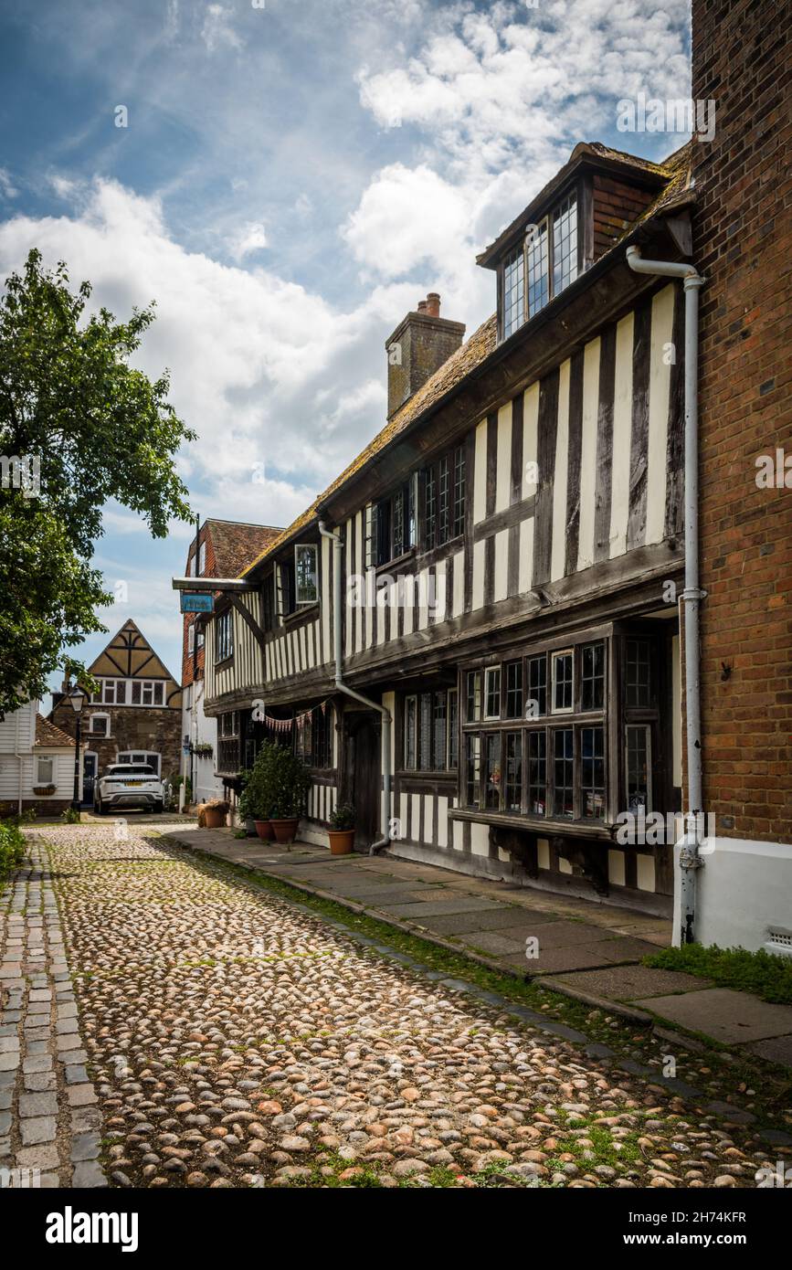 the charmoiing town of Rye, East Sussex Stock Photo