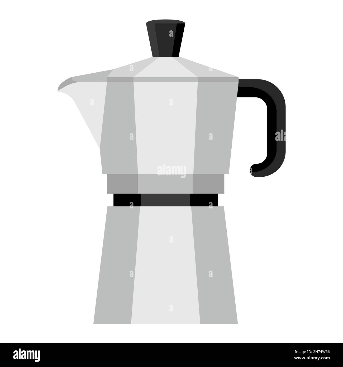 coffee Moka pot Stock Vector Image & Art Alamy