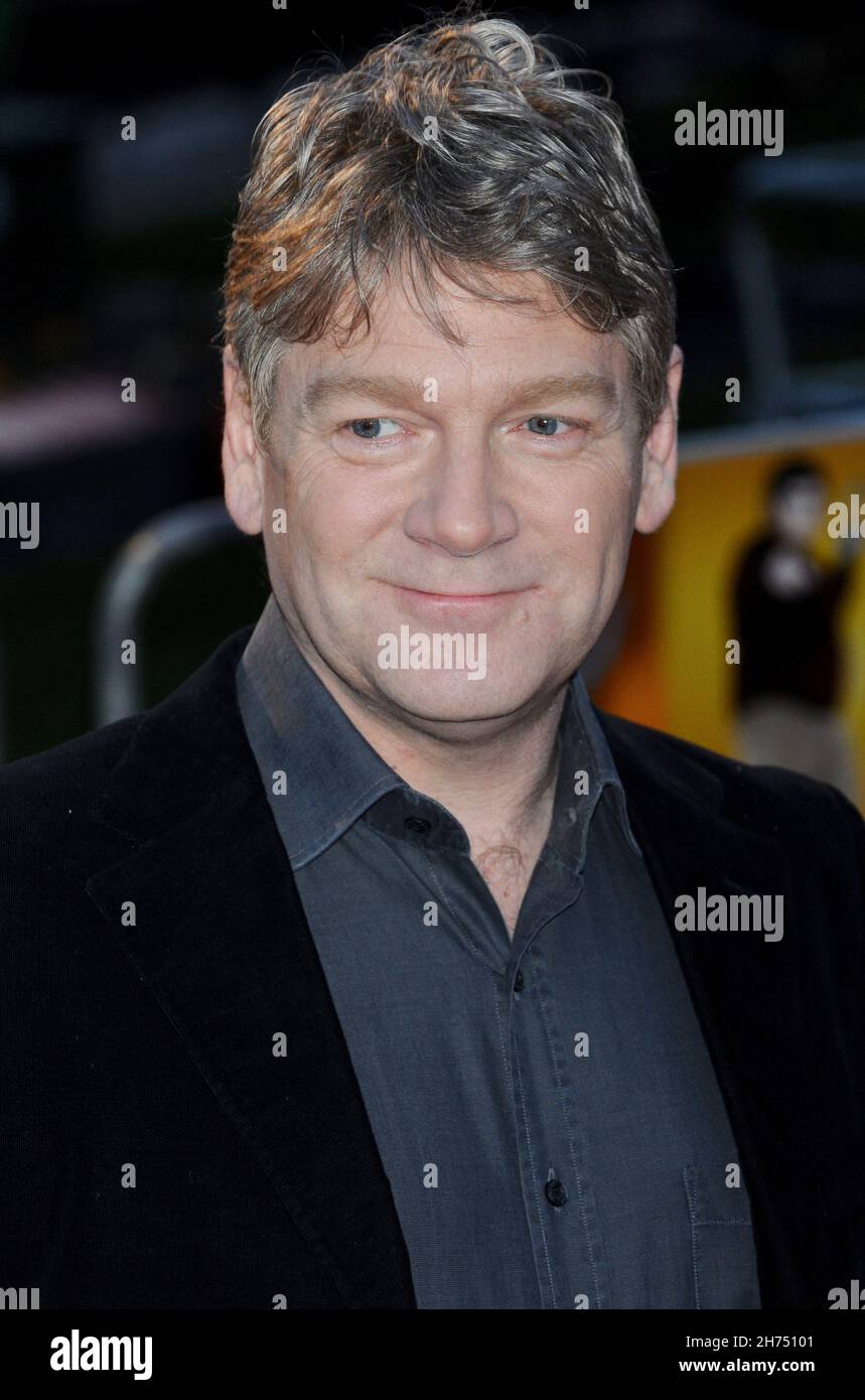 Kenneth Branagh, World Premiere of 'The Boat That Rocked', Odeon Leicester Square, London. UK Stock Photo