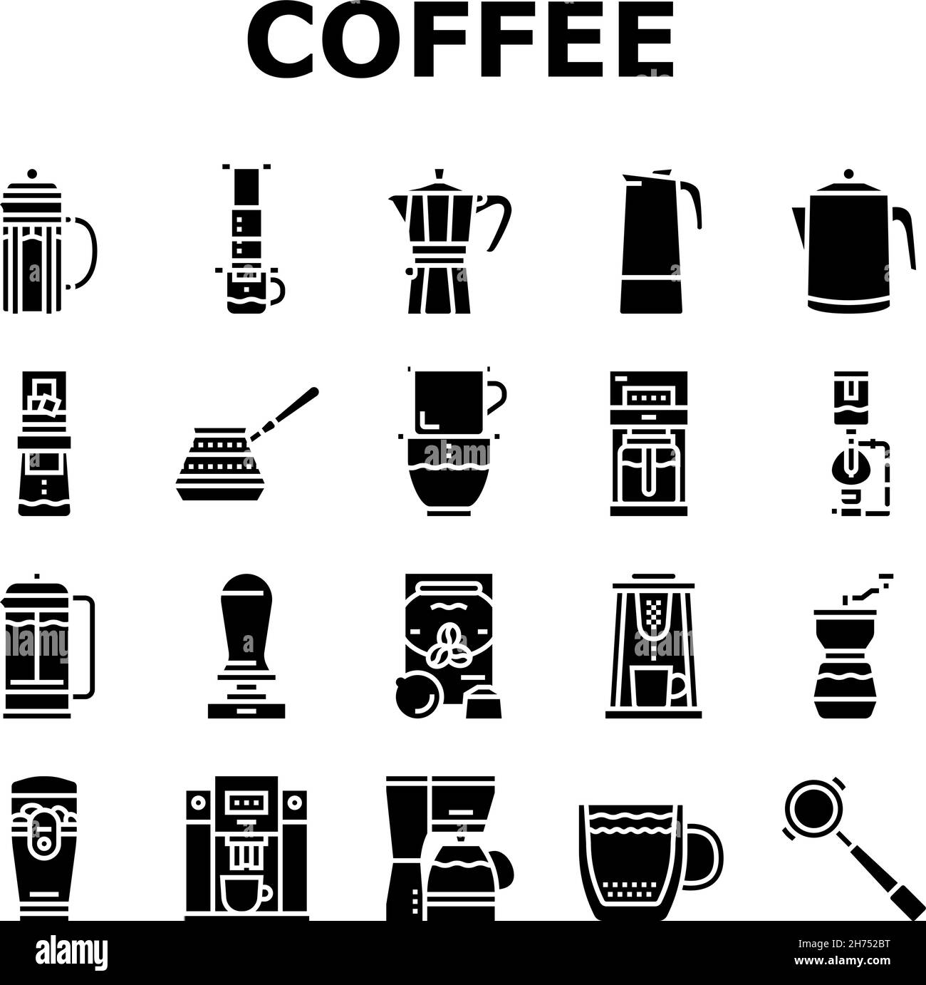 Coffee pods vector hi-res stock photography and images - Alamy