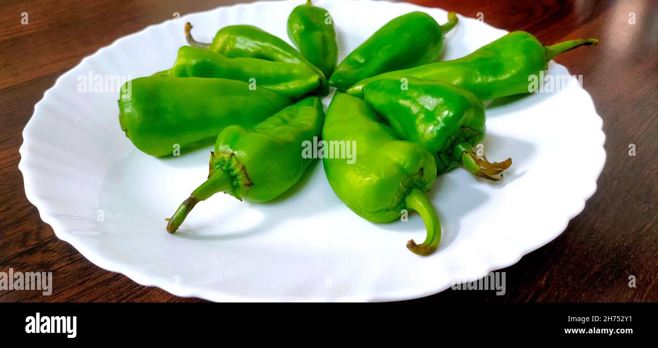 Big green chilli hi-res stock photography and images - Alamy