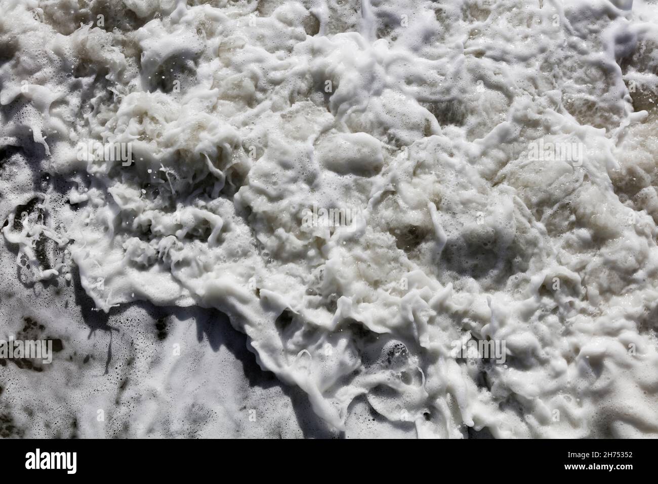 Aerial view waves reaching coast hi-res stock photography and images ...