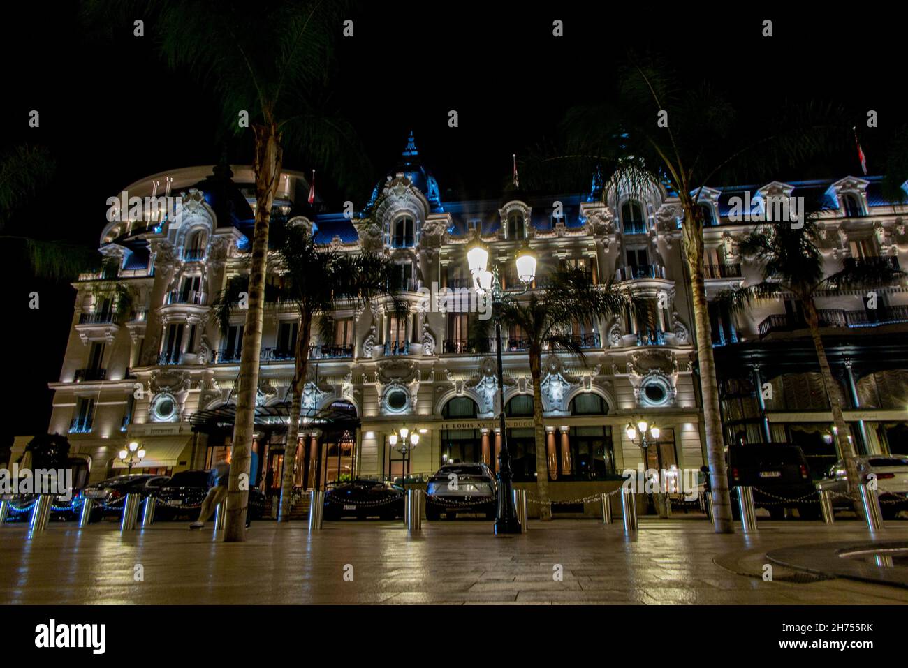 The famous Cafe de Paris in Monte Carlo Casino isquare n Monaco, France Stock Photo