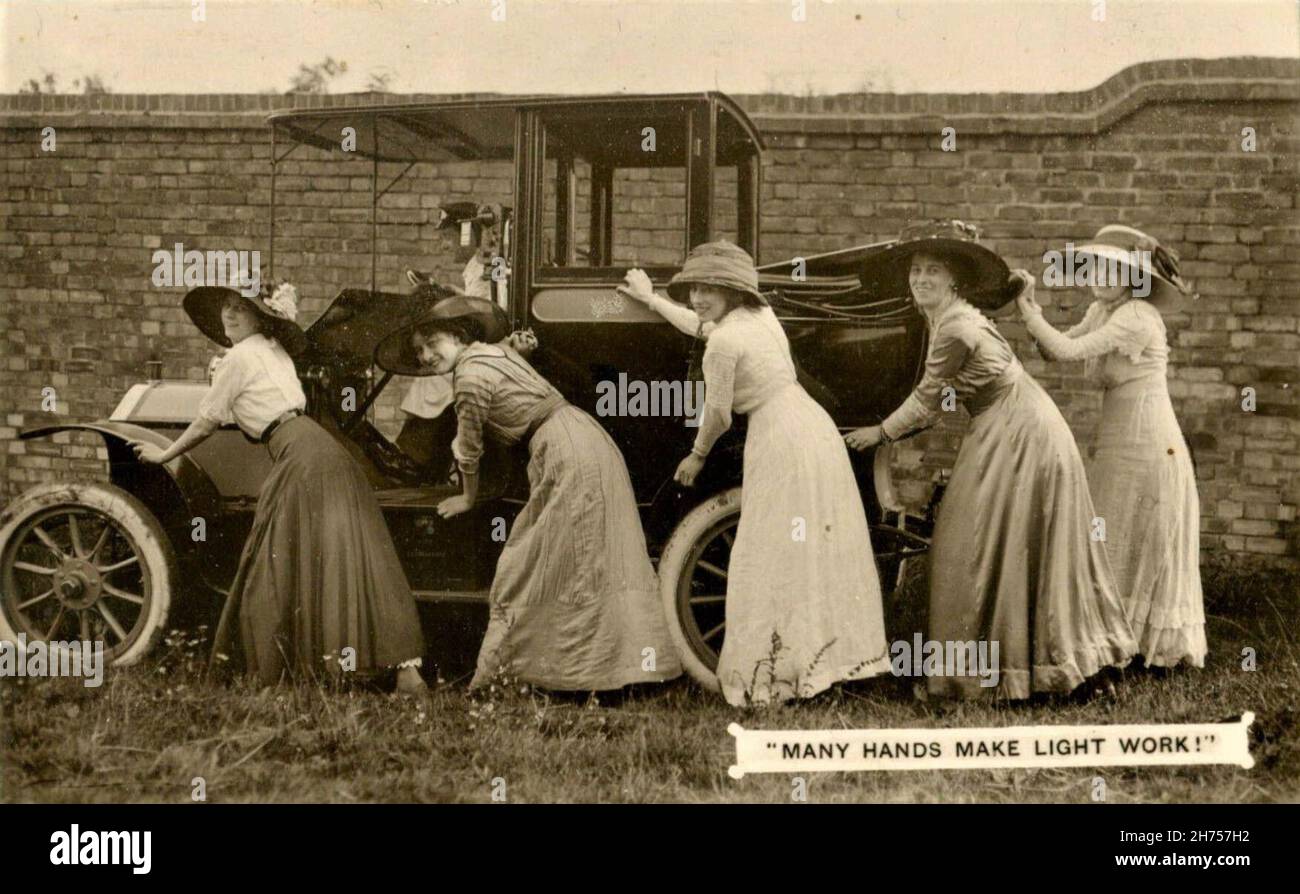  many hands make light work stock photo alamy