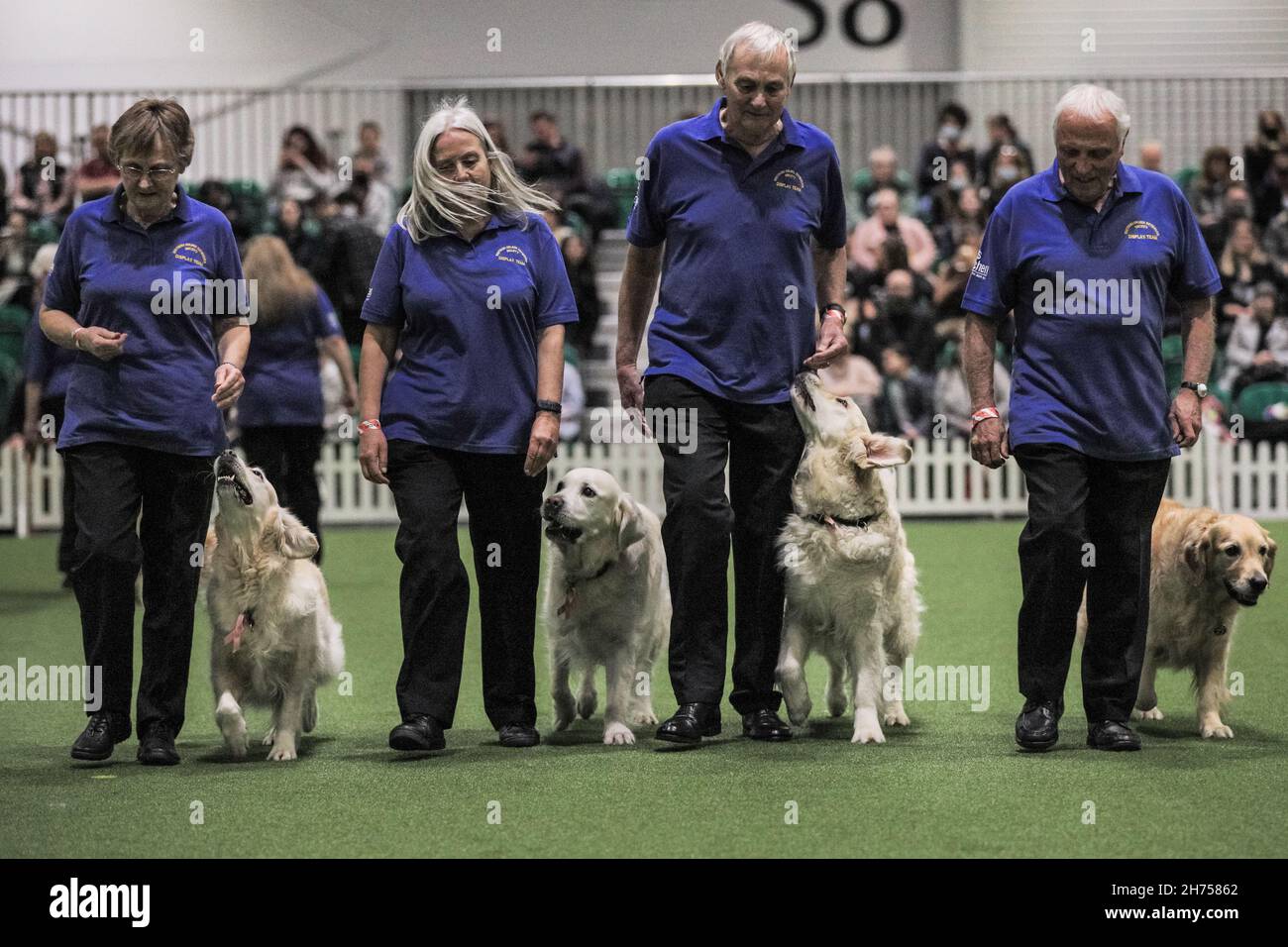 Excel Exhibition Centre, London, UK. 20th Nov, 2021. The Golden