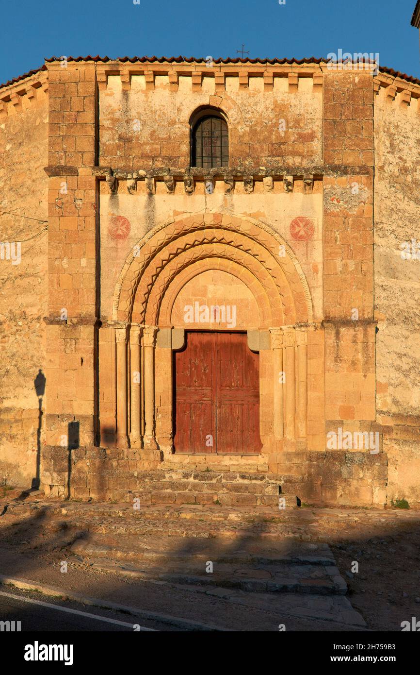 La Vera Cruz Church. Segovia. Castilla-León. Spain Stock Photo
