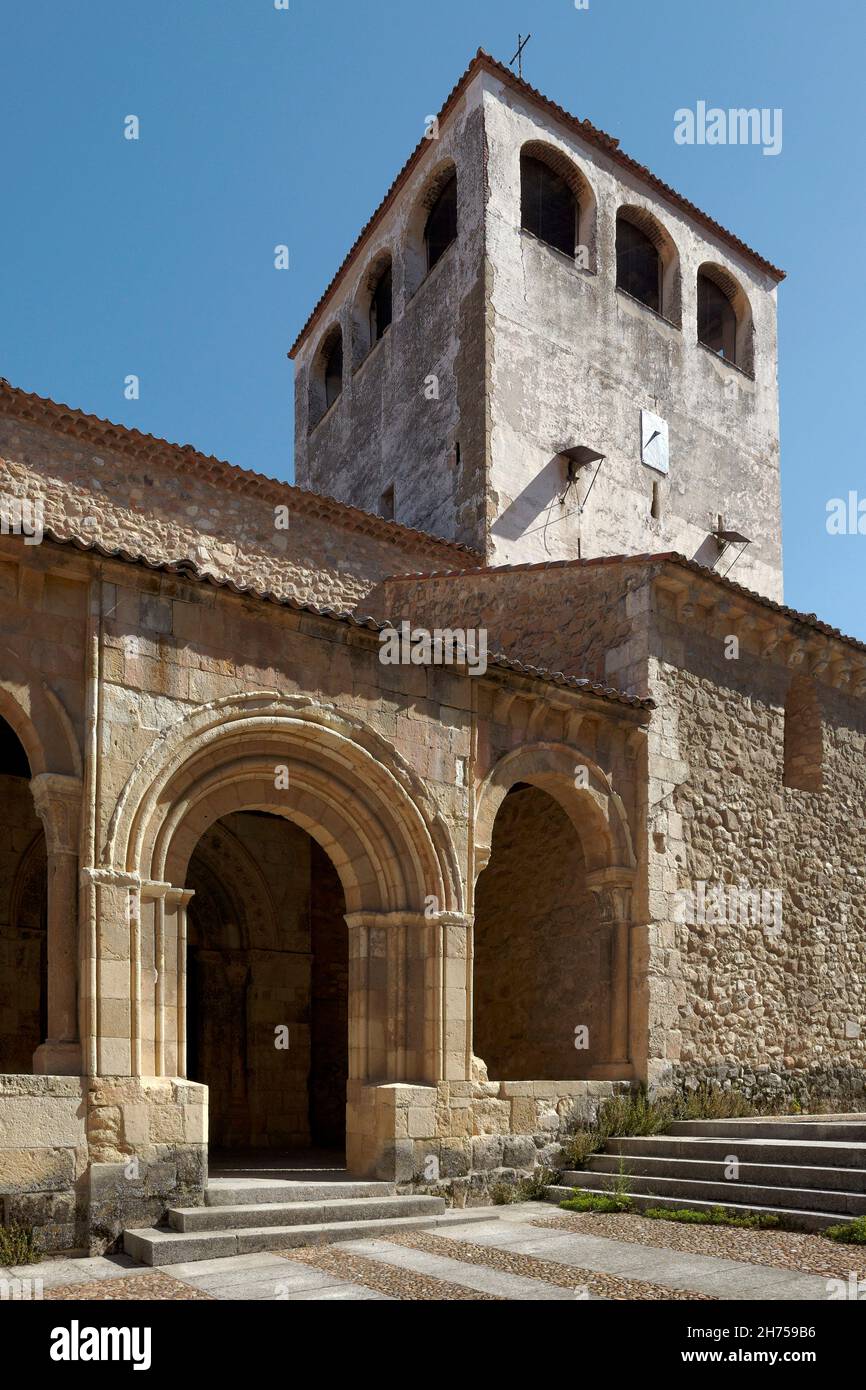San Clemente Church. Segovia. Castilla-León. Spain Stock Photo