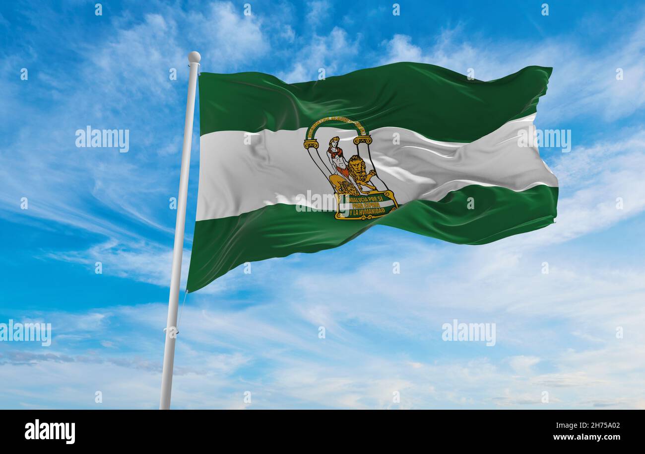 Bandera andalucia Stock Photos, Royalty Free Bandera andalucia Images