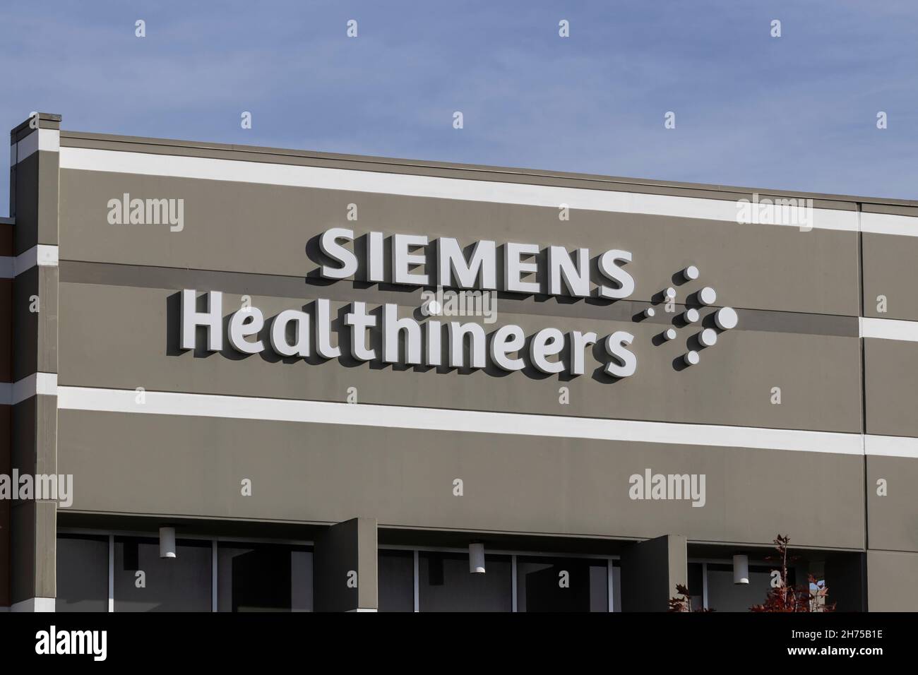 Plainfield Circa November 2021 Siemens Healthineers Healthcare