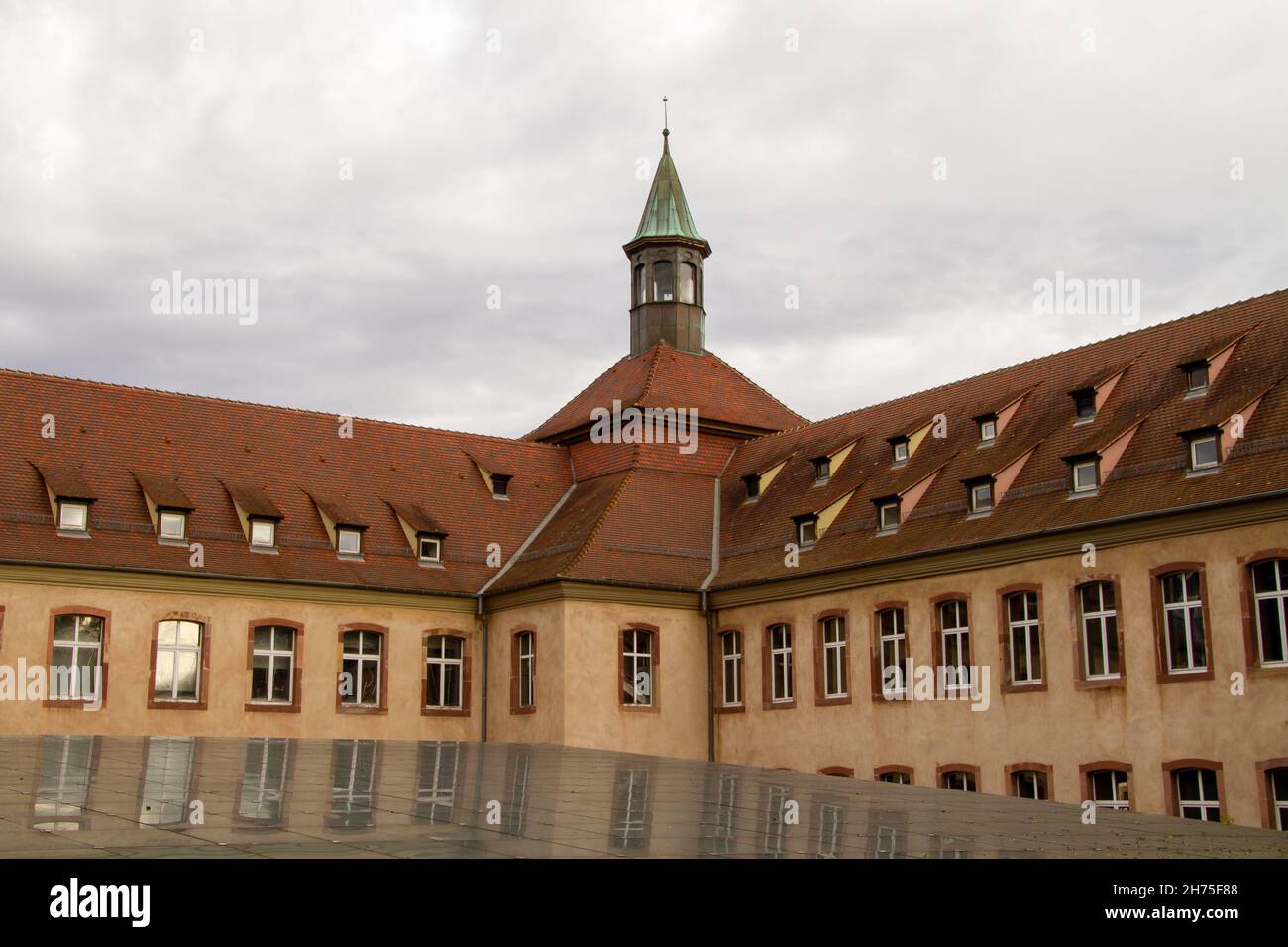 Strasbourg, France, October 31, 2021, The National School of Administration, created in 1945 and dissolved in 2021, was a large French application sch Stock Photo