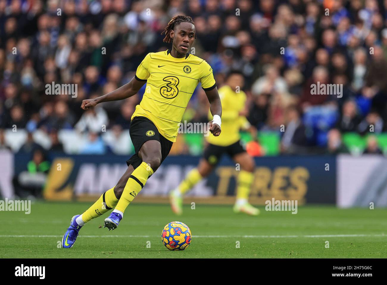 Trevoh Chalobah #14 of Chelsea during the game Stock Photo