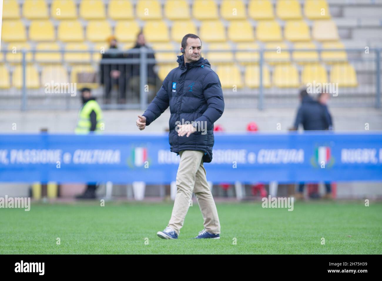 Parma, Italy. 20th Nov, 2021. Italy vs Uruguay, Autumn Nations Series rugby match in Parma, Italy, November 20 2021 Credit: Independent Photo Agency/Alamy Live News Stock Photo