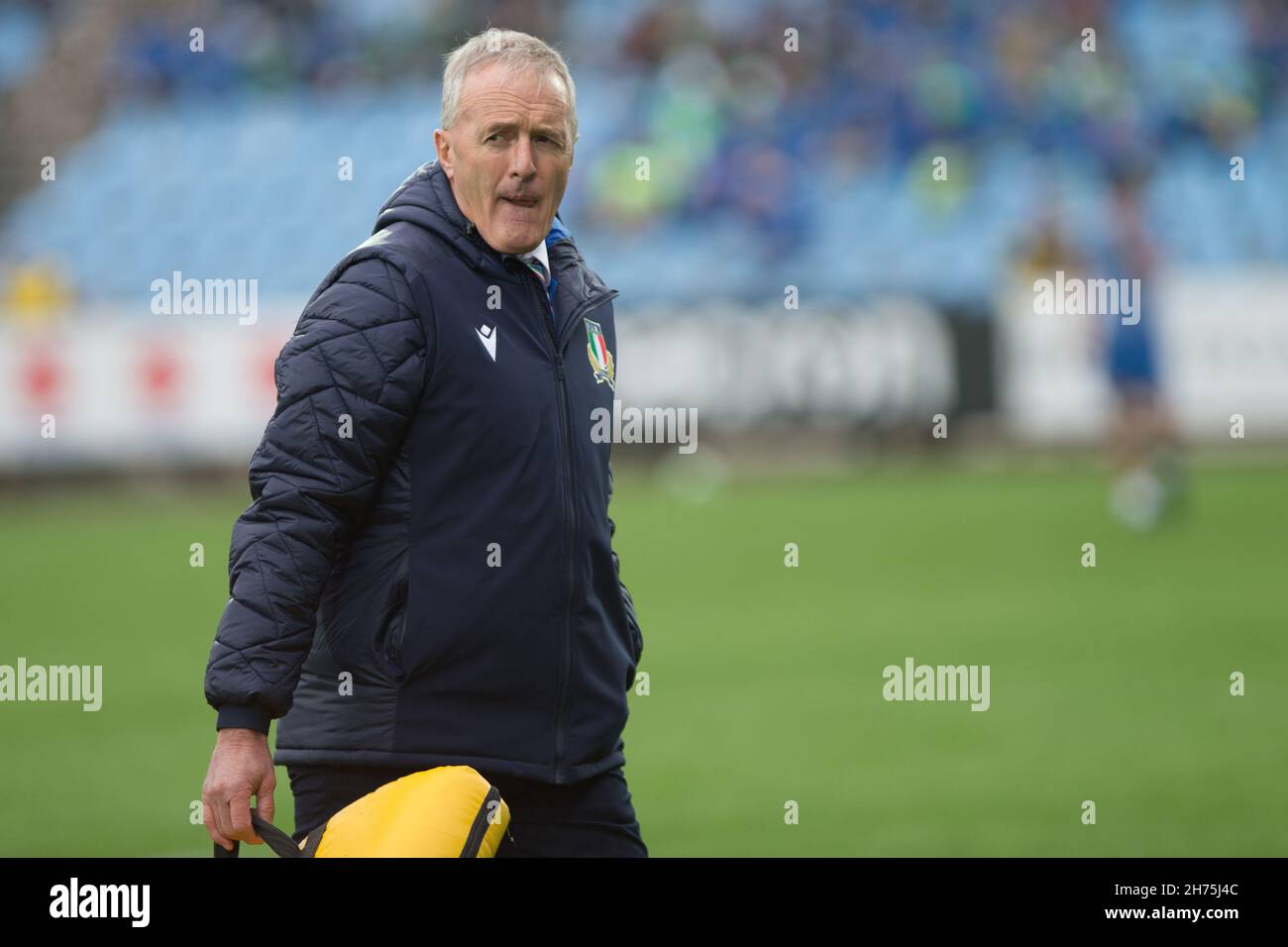Sergio Lanfranchi stadium, Parma, Italy, November 20, 2021, Head Coach Kieran Crowley (Italy)   during  Test match 2021 - Italy vs Uruguay  - Autumn Nations Series rugby match Credit: Live Media Publishing Group/Alamy Live News Stock Photo