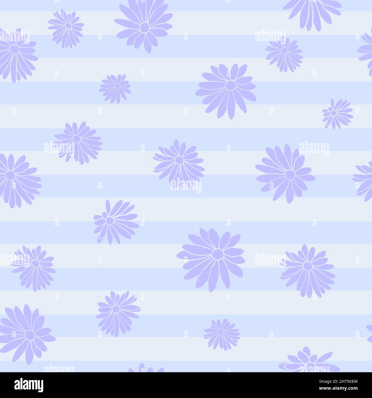 Floral Striped Seamless Pattern Background Stock Vector Image & Art - Alamy