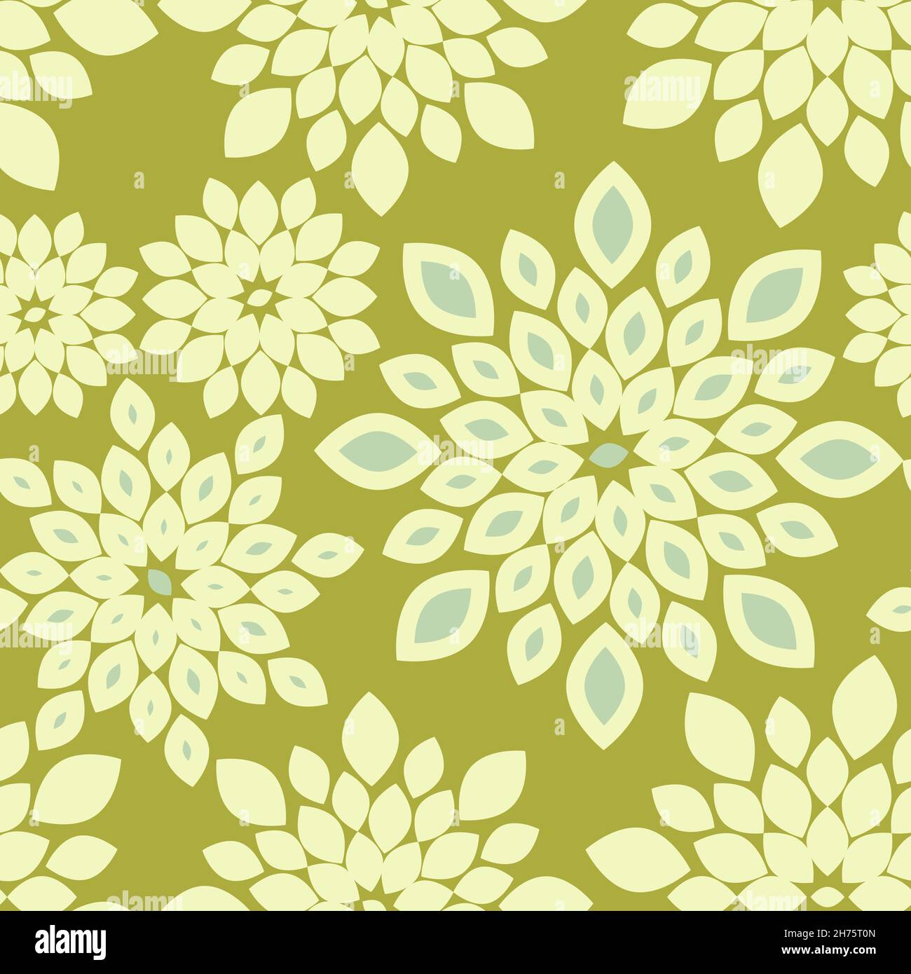 Floral repeat pattern Stock Vector Images - Alamy
