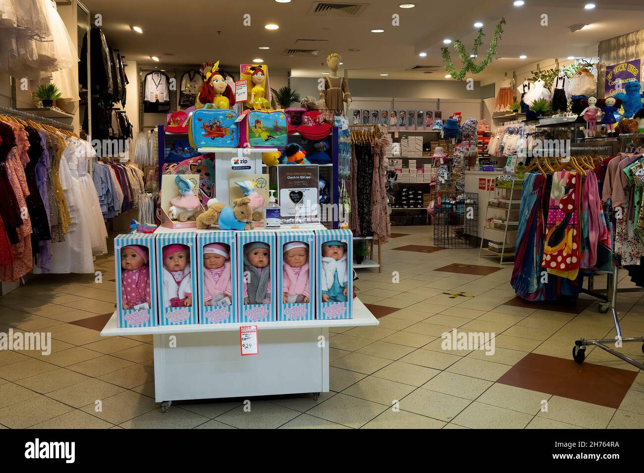 Townsville, Queensland, Australia November 2021 Dolls and children