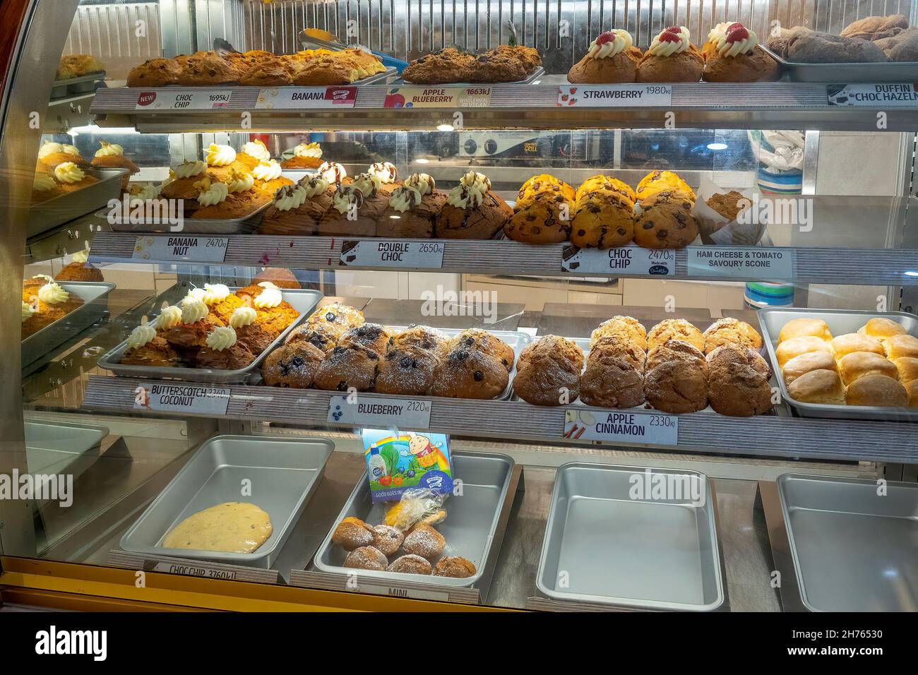 Townsville, Queensland, Australia November 2021 The shelves of a