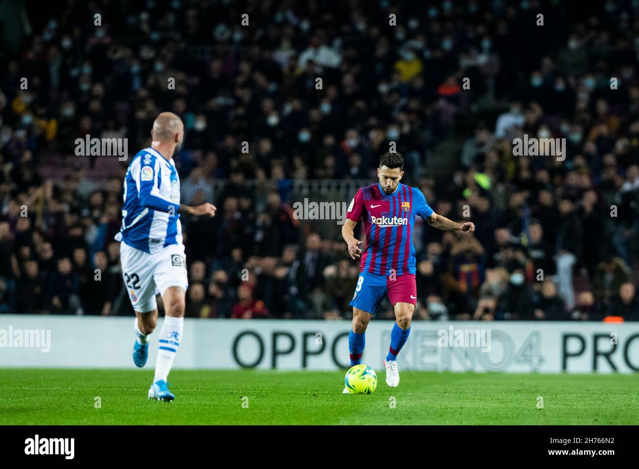 20th November 2021; Nou Camp, Barcelona, Spain: La Liga League football ...