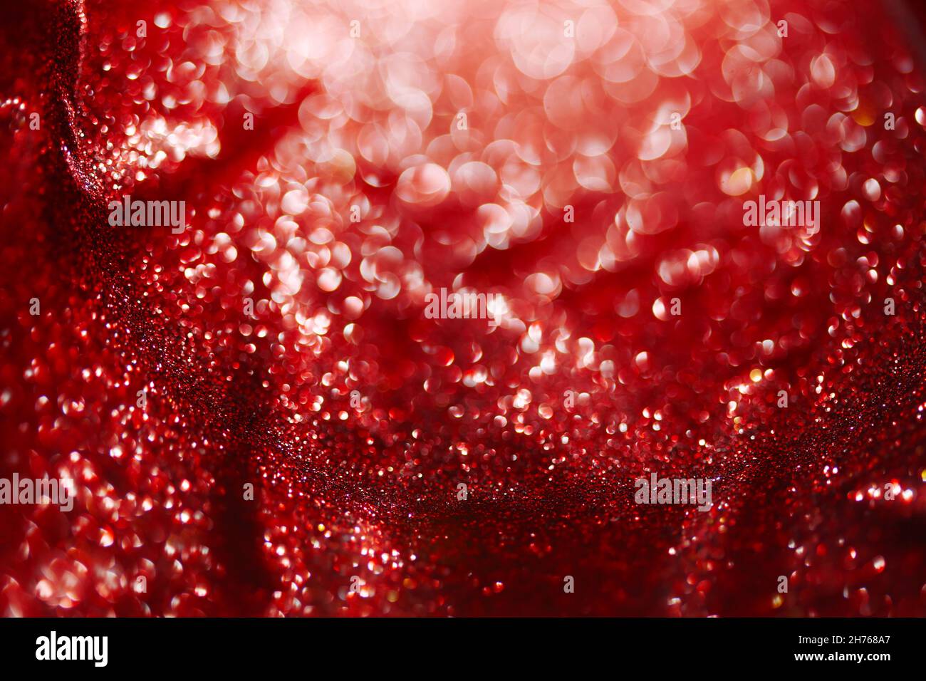 Abstract red glitter background Stock Photo