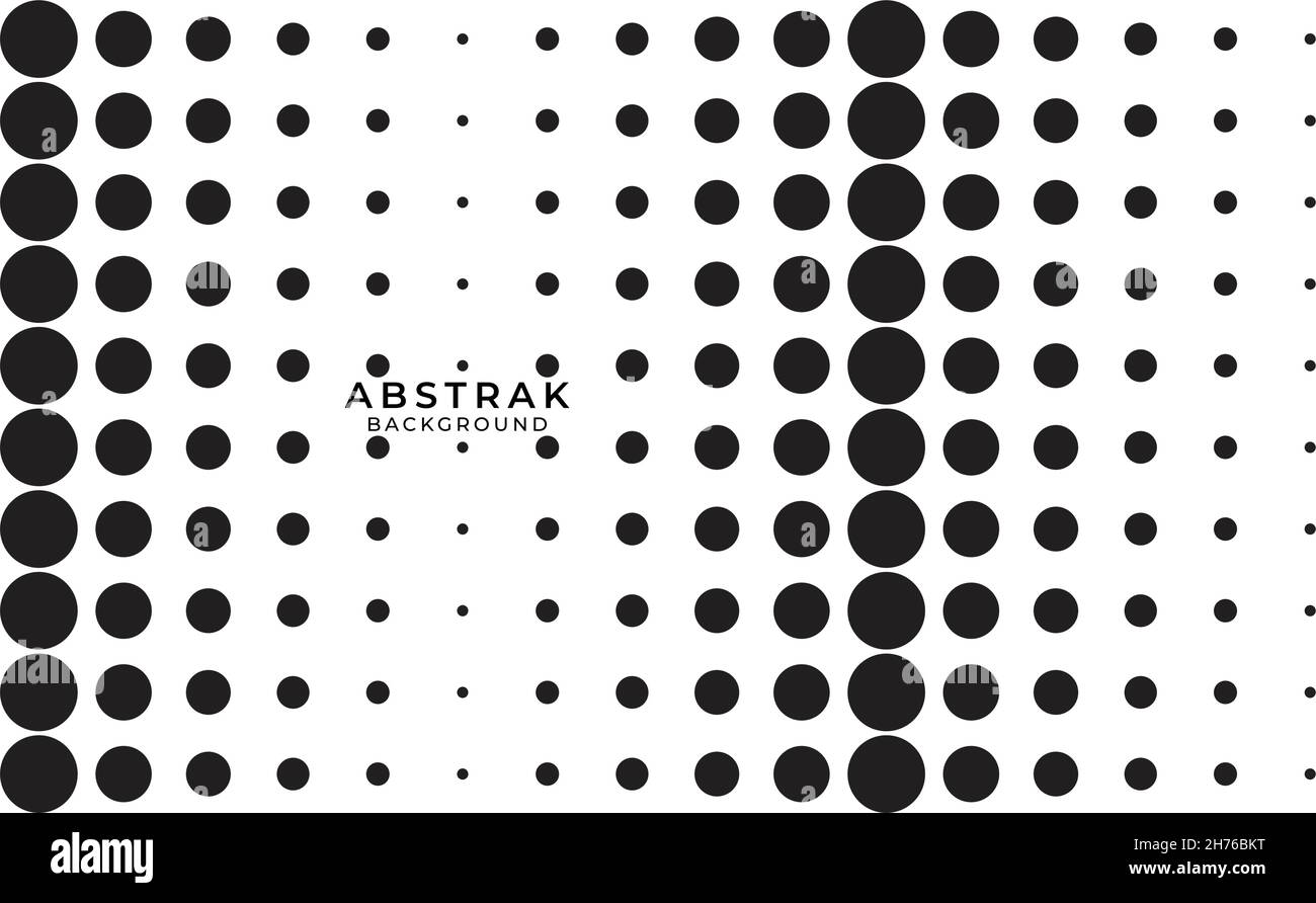 Small circle white and black Nirmana Background Stock Vector