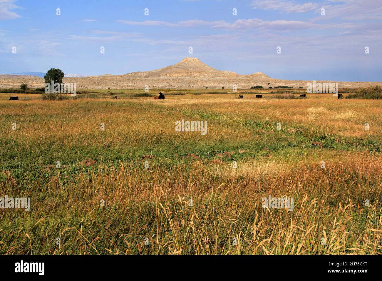 Scenic Crowheart Butte in Wyoming was the site of a major 1866 battle ...