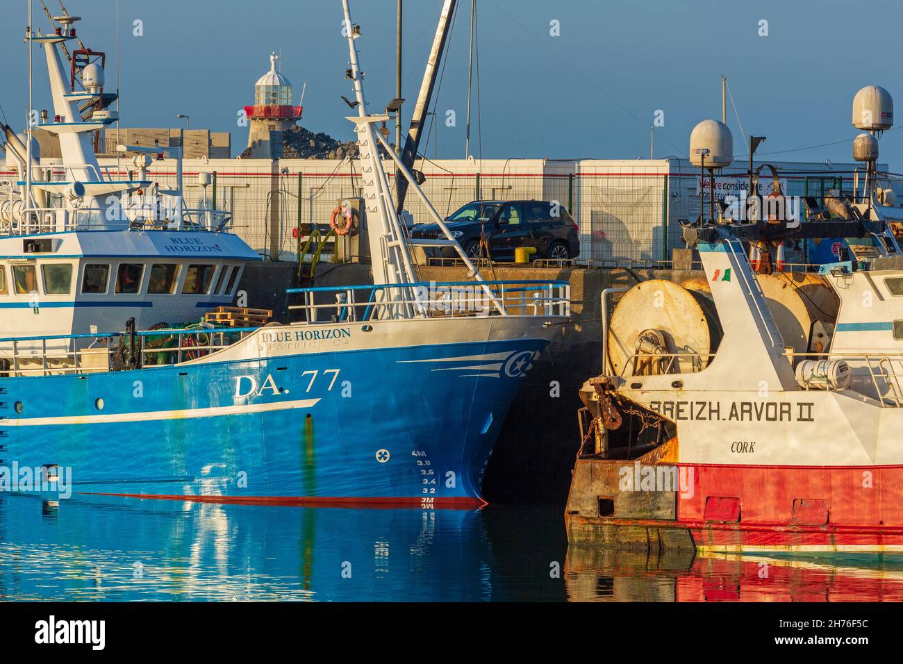 Fishing boats, Howth, County Dublin, Ireland Stock Photo Alamy