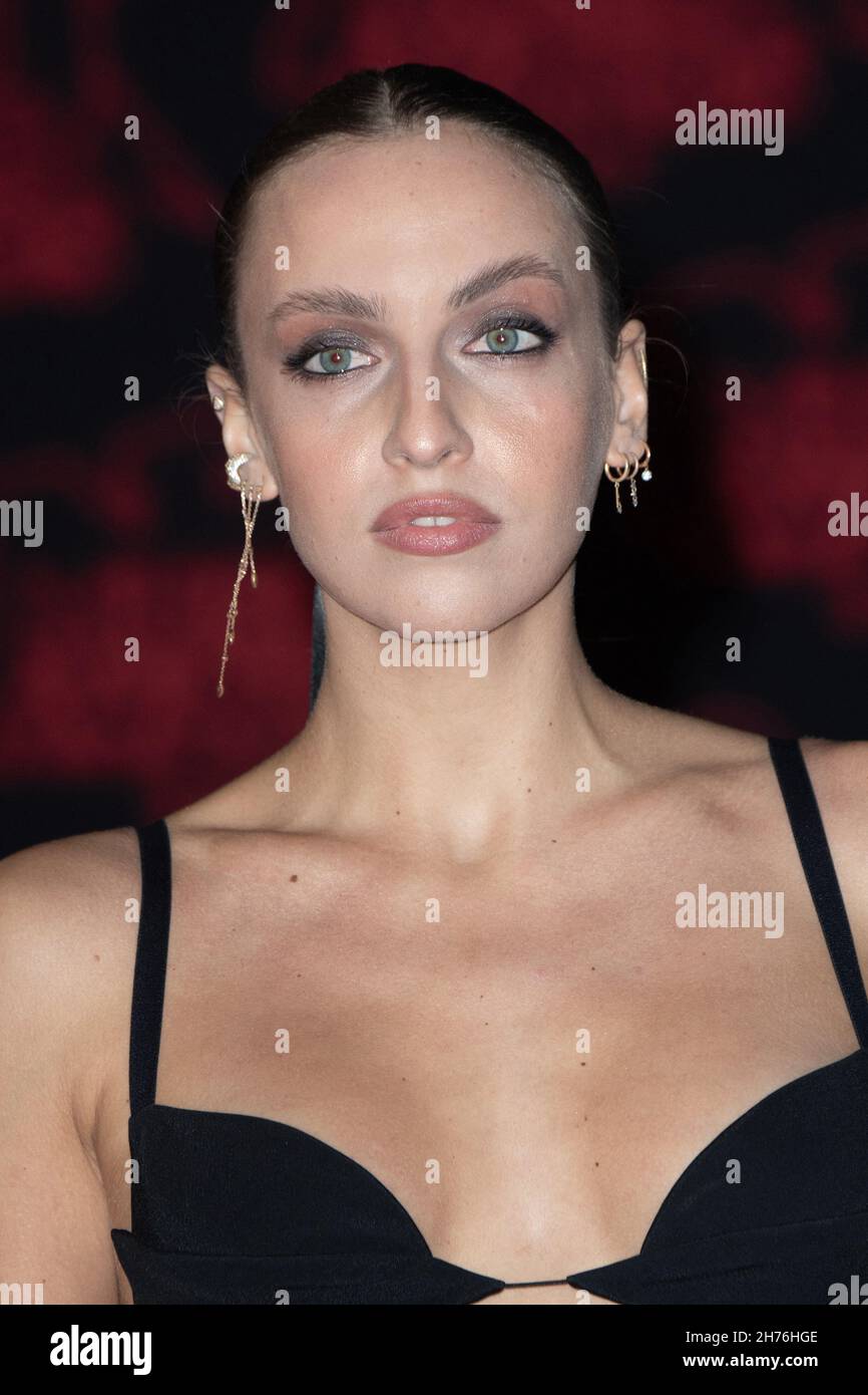 Carla Ginola attends the 22nd NRJ Music Awards, on November 20, 2021 in  Cannes, France. Photo by David Niviere/ABACAPRESS.COM Stock Photo - Alamy